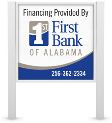 Financing Provided By First Bank of Alabama